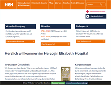 Tablet Screenshot of heh-bs.de